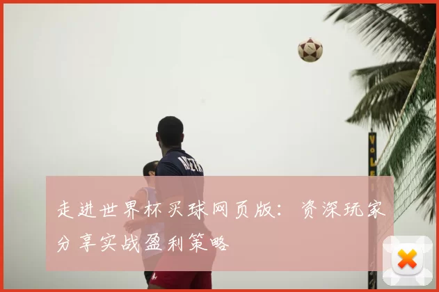 走进世界杯买球网页版:资深玩家分享实战盈利策略